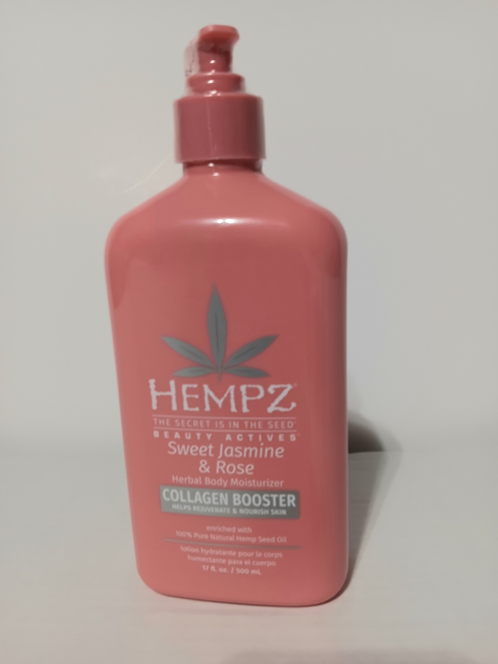 Hempz Sweet Jasmine & Rose Collagen Booster Body Moisturizer - Rose